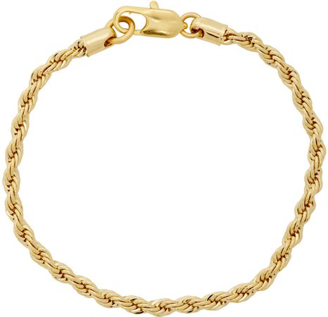 Laura Lombardi, Gold Rope Chain Bracelet
