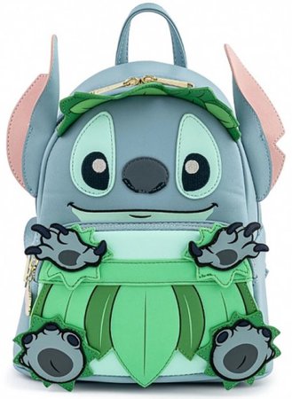 Loungefly Disney Lilo And Stitch Luau Cosplay Mini Backpack