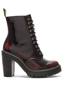 Dr. Martens Kendra Boot in Cherry Red | REVOLVE