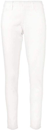 Le Garcon White mid rise Skinny jeans