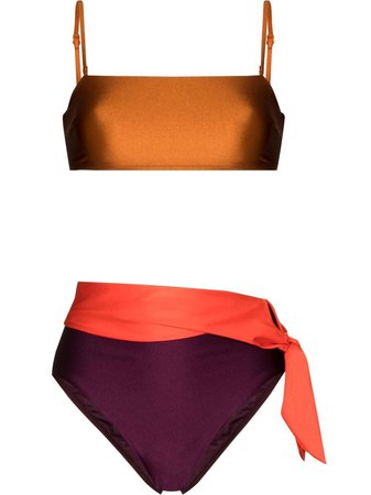 ZIMMERMANN Bandeau Bikini Set - Farfetch