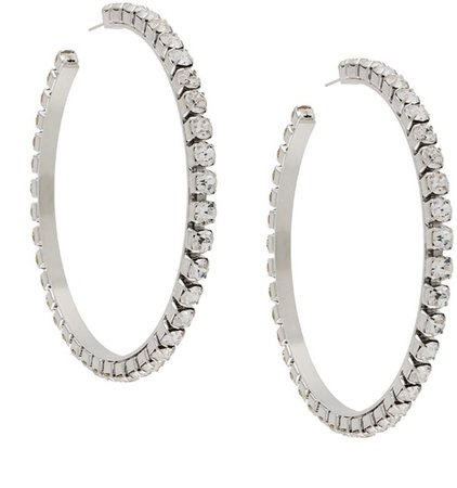area large classic round hoops
