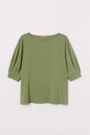 H&M+ Creped Top - Green