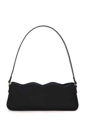 Wave Baguette Leather Shoulder Bag By Mach & Mach | Moda Operandi