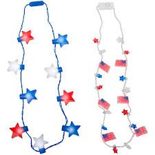 fourth of july light up necklace - Google Search