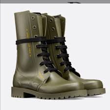 dior olive rain boots - Google Search