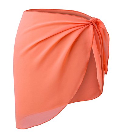 coral swimsuit cover