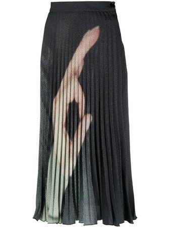 MM6 Maison Margiela high-waisted Pleated Skirt