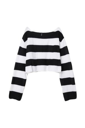 no bg striped sweater