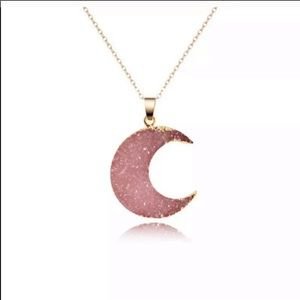 pink moon necklace 1
