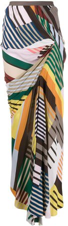 Multicoloured Maxi Skirt