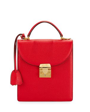 Christian Louboutin Paloma Nano Strass Leather Top-Handle Bag | Neiman Marcus