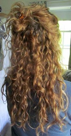 curly hair pinterest