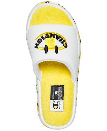 Champion Women's Plush Smile Slide Sandals from Finish Line & Reviews - Finish Line Women's Shoes - Shoes - Macy's