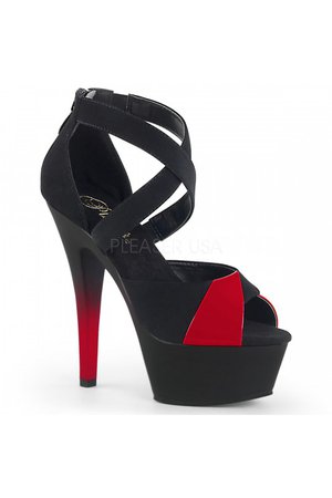 6 inch black pumps with red bottoms - Google Search