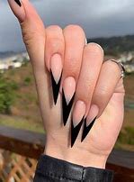 long black stiletto nails - Bing images