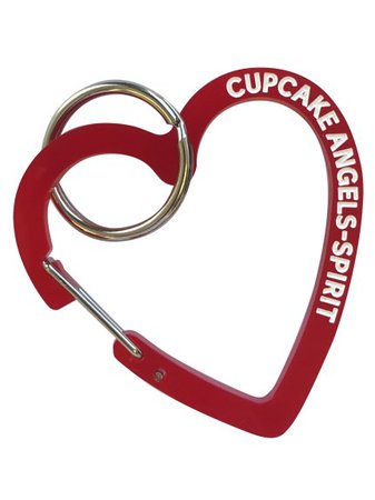 "CUPCAKE ANGELS" HEART CARABINER (Accessory / Charm) | CUPCAKE ICE CREAM. (Cupcake Ice Cream) mail order | Fashion Walker