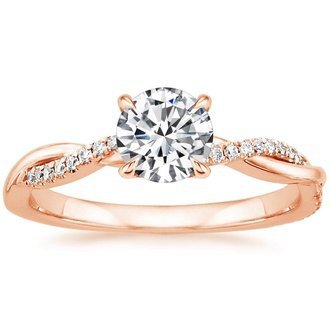 Shop Rose Gold Engagement Rings | Brilliant Earth