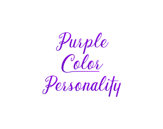 purple color personality