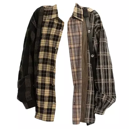 Plaid Oversized Shirt | BOOGZEL CLOTHING – Boogzel Clothing