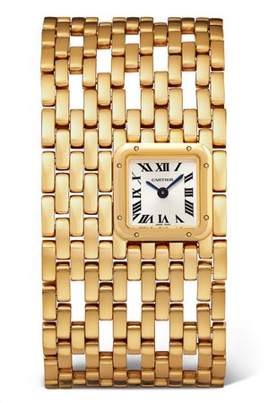 Cartier | Panthère de Cartier Manchette 22mm 18-karat gold watch | NET-A-PORTER.COM