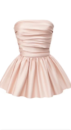 short pink dress