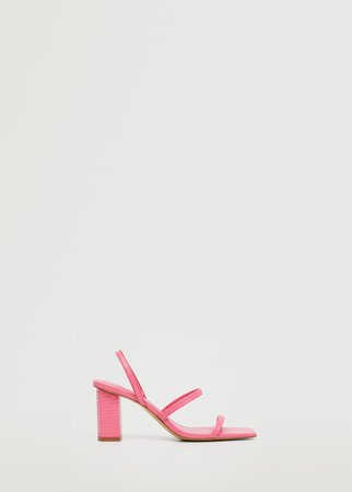 Strappy heeled sandals - Women | Mango USA