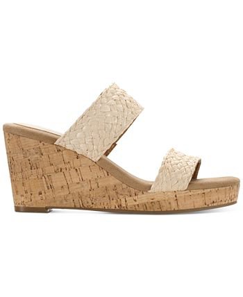 Style & Co Daliaa Strappy Wedge Sandals, Created for Macy's & Reviews - Sandals - Shoes - Macy's