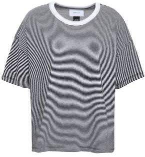 Striped Cotton-blend Jersey T-shirt