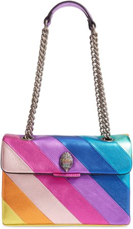 Rainbow Shop Kensington Leather Crossbody Bag