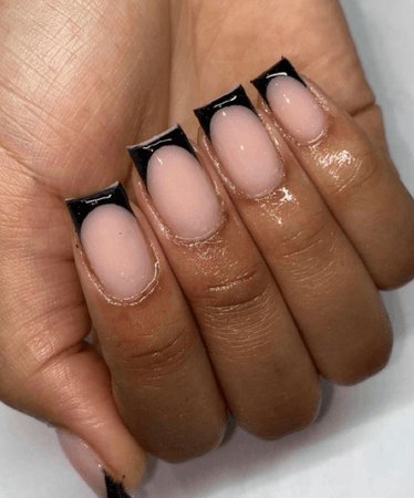 black French tips