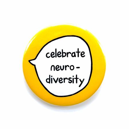 celebrate neurodiversity || sootmegs.etsy.com