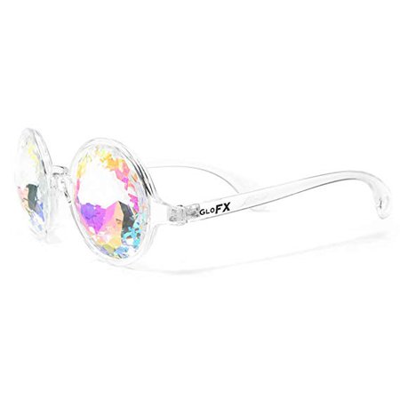Amazon.com: GloFX Clear Kaleidoscope Glasses- Rainbow: Gateway