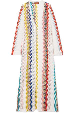 Missoni | Mare Donna crochet-knit robe | NET-A-PORTER.COM