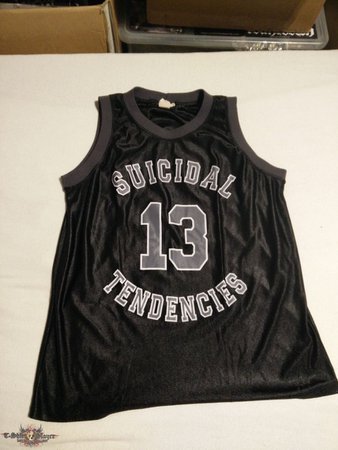 Suicidal Tendencies, Suicidal Tendencies Basketball Jersey TShirt or Longsleeve | TShirtSlayer