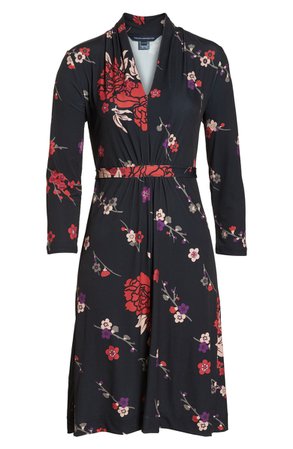 French Connection Floral Faux Wrap Dress | Nordstrom
