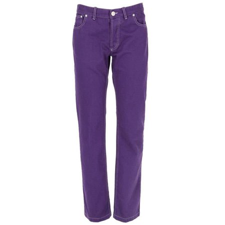 2010s Balenciaga Purple Jeans