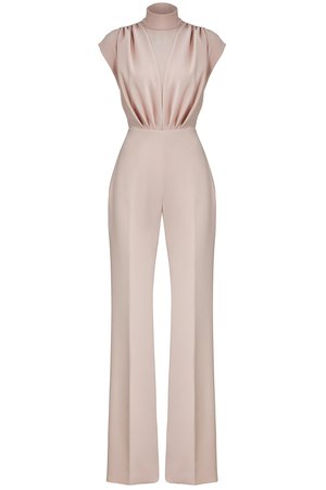 Desert Rose Jumpsuit by Christian Siriano for $240 - $255 | Rent the Runway