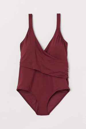 H&M+ Shaping Swimsuit - Red