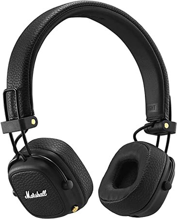 Amazon.com: Marshall Major III Bluetooth Wireless On-Ear Headphones, Black - New: Electronics