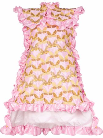 Kika Vargas Teresa Embroidered Ruffled Mini Dress - Farfetch
