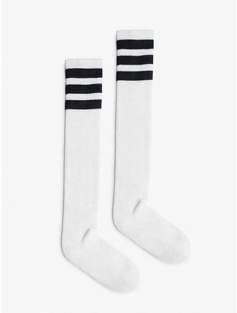 Unisex Stripe Knee-High Sock | American Apparel