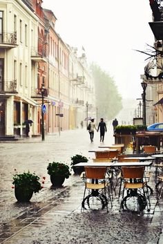 Rainy streets
