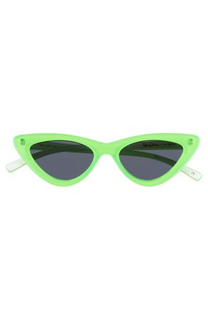 Adam Selman x Le Specs Luxe Lolita 49mm Cat Eye Sunglasses | Nordstrom