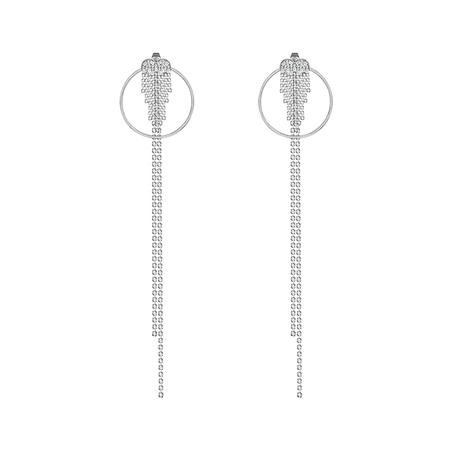 JESSICABUURMAN - RANID RING AND FRINGED EARRINGS - PAIR