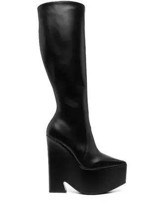 Versace Tempest knee-high Boots - Farfetch