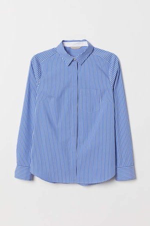 Fitted Shirt - Blue