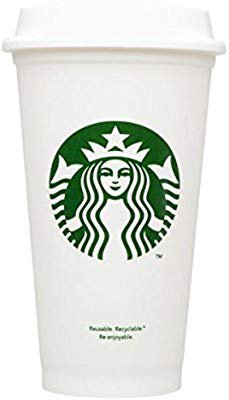 Amazon.com: Starbucks Reusable Travel Coffee Cup To Go, 16 Ounce Grande: Kitchen & Dining