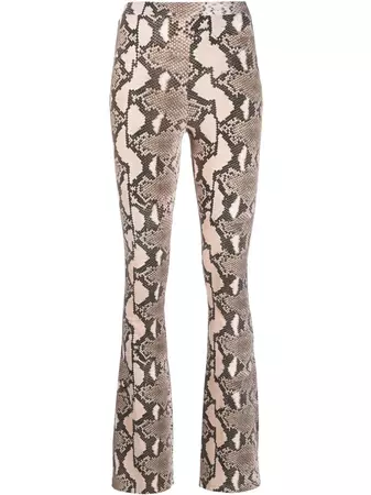 Stella McCartney leopard-print wide-leg Trousers - Farfetch