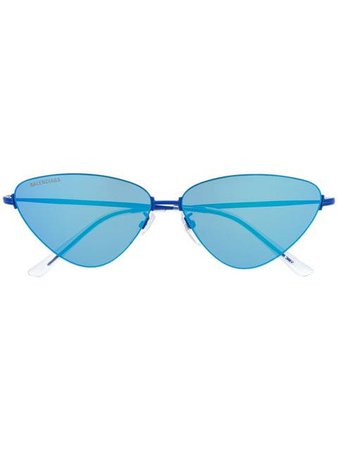 Balenciaga Eyewear Triangular Shaped Sunglasses